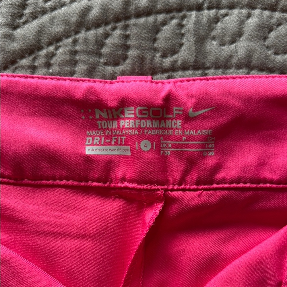 Nike Golf Hot Pink Performance Skort - Picture 2 of 8